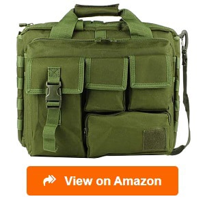 LS Military Style Tactical Messenger Bag for Men Durable Mens Messenger Bag & Tactical Briefcase for Men