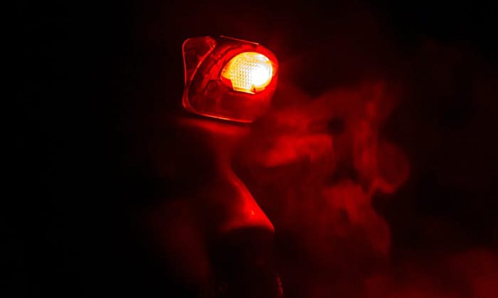 What is a Red Flashlight Used for in the Purposes)