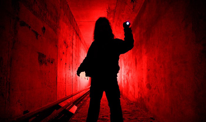 What is a Red Flashlight Used for in the Purposes)